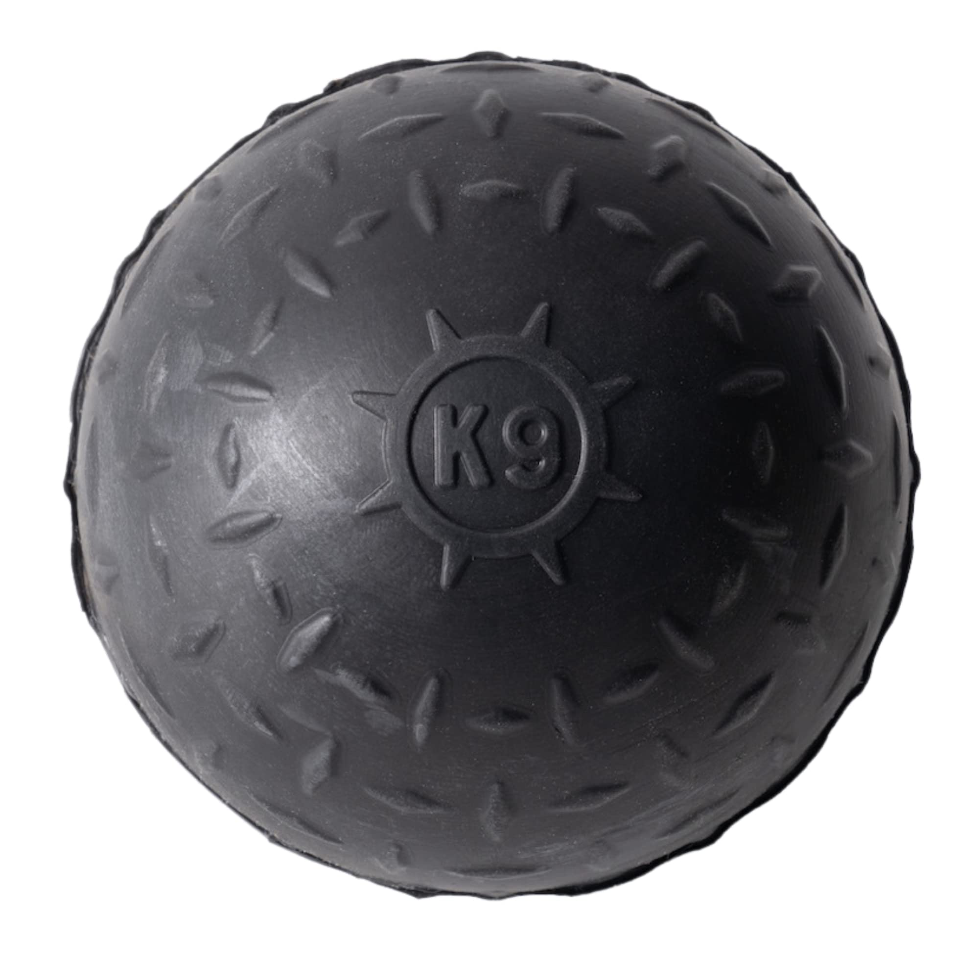 Ultra Durable Solid Dog Ball - Lifetime Replacement Guarantee - Aggressive Chewer Approved - Made in USA - Medium/Large Dogs - S