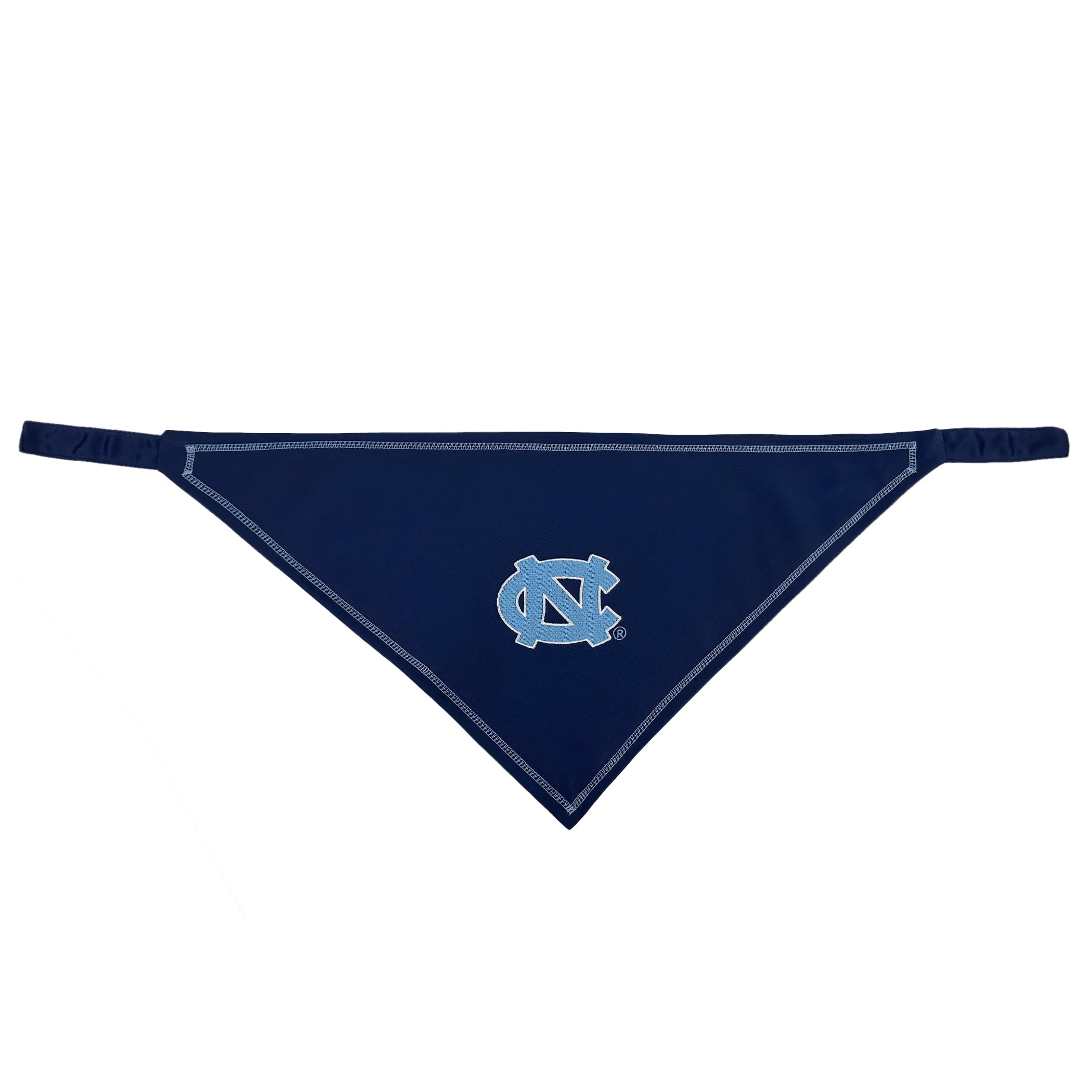 Pets First Ncaa North Carolina Tar Heels Tie Bandana, Size Small/Medium. Dog Bandana Scarf Bib For Pet Cat Dog. The Ultimate Gam