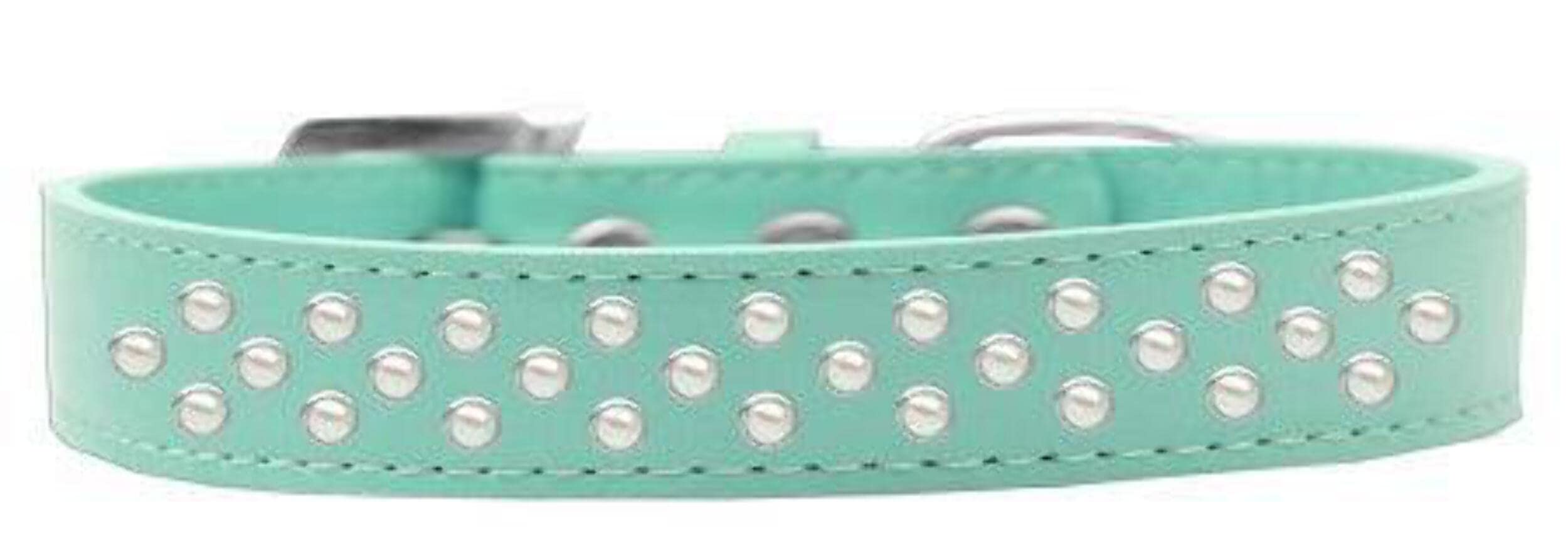 Dog, Puppy & Pet Fashion Collar, Pearl Rimsets Sprinkles Bright Pink 18