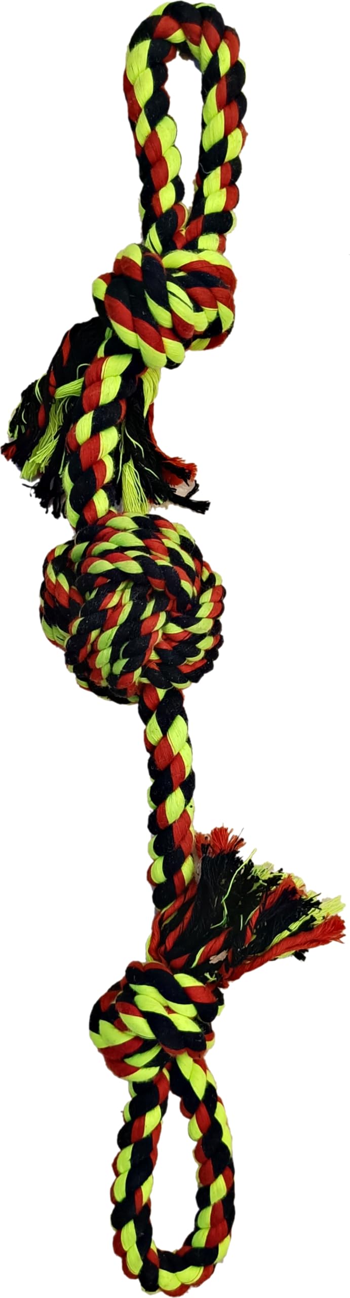 The Pets Company Chew Toys For Aggressive Chewers, Indestructible Rope Dog Toys For Large To Giant Breed, Tough Twisted Ball Tug