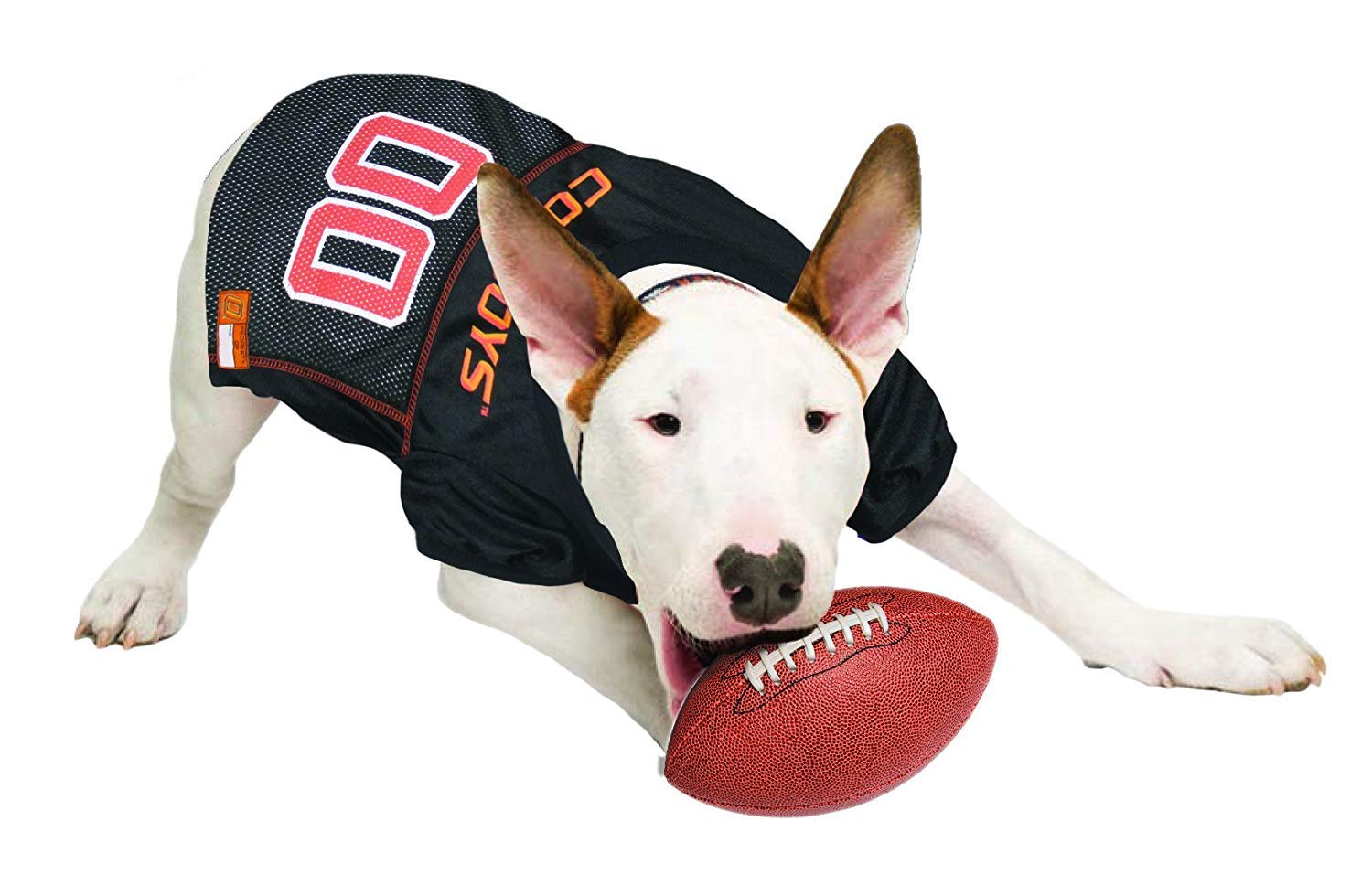 Pets First NCAA College Oklahoma State Cowboys Mesh Jersey for DOGS & CATS, Large. Licensed Dog Jersey with your Favorite Footba