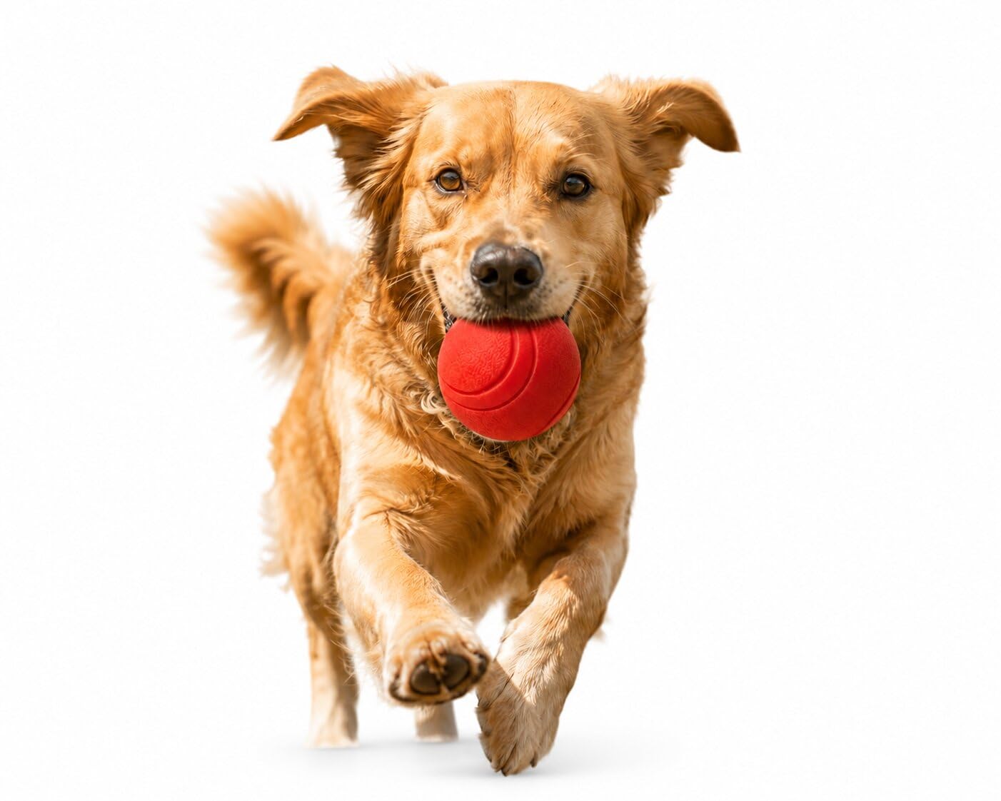 Art Vihar Dog Rubber Treat Ball, Interactive Chew Ball For Dogs, Durable Natural Rubber Puppy Toy, Bouncy Fetch & Teething Toy F