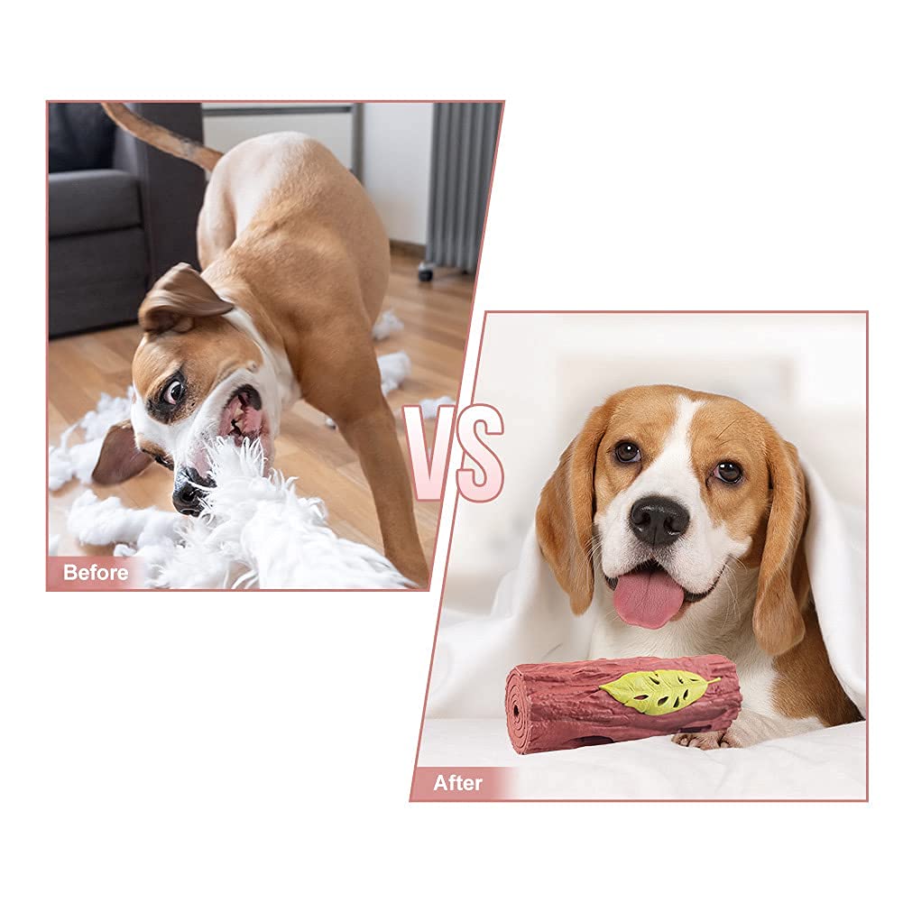 Ronghousing Heavy Duty Dog Chew Toys - Super Dog Toys For Aggressive Chewers. Tough Dog Toys. Rubber Dog Toys. Indestructible Do