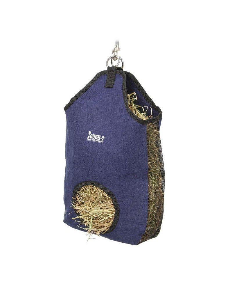 Tough 1 Miniature Canvas Hay Pouch, Navy Large