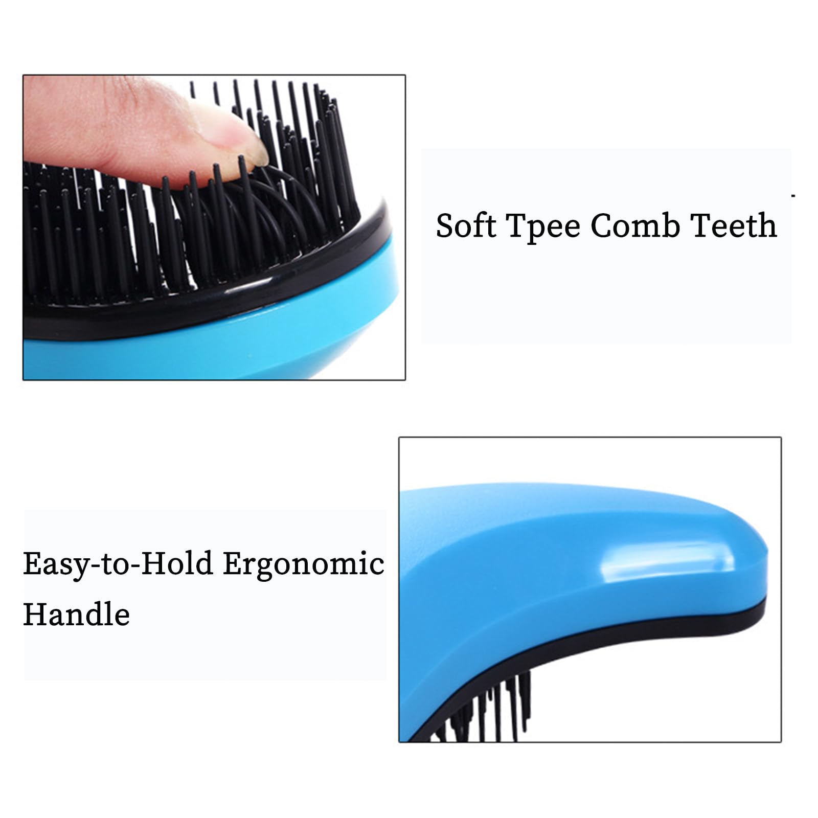 MAEELOU Puppy Brush for Small Dogs - Soft Dog Brush - Perfect Yorkie, Shih Tzu, Maltipoo & Maltese Grooming - Gentle Dog Hair Re