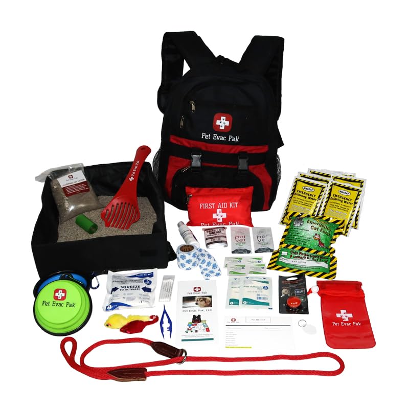 Pet Emergency Kit for Cats - Backpack