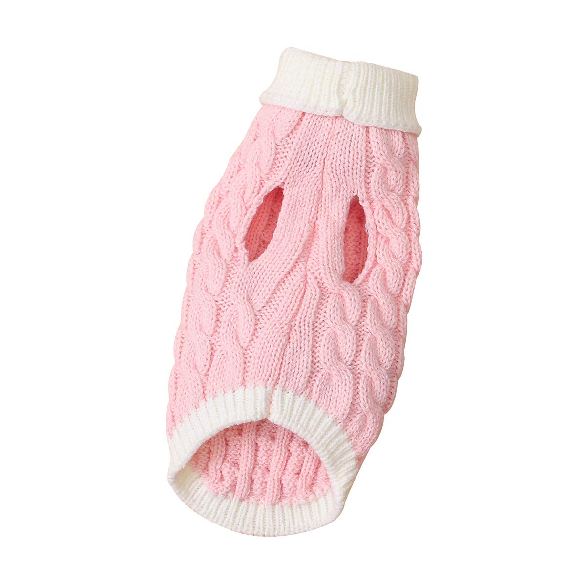 Zjyufy Dog Sweaters For Small Dogs, Dog Turtleneck Pullover Sweaters Dog Knitted Sweaters Bulldog Pug Winter Warm Clothes For Do