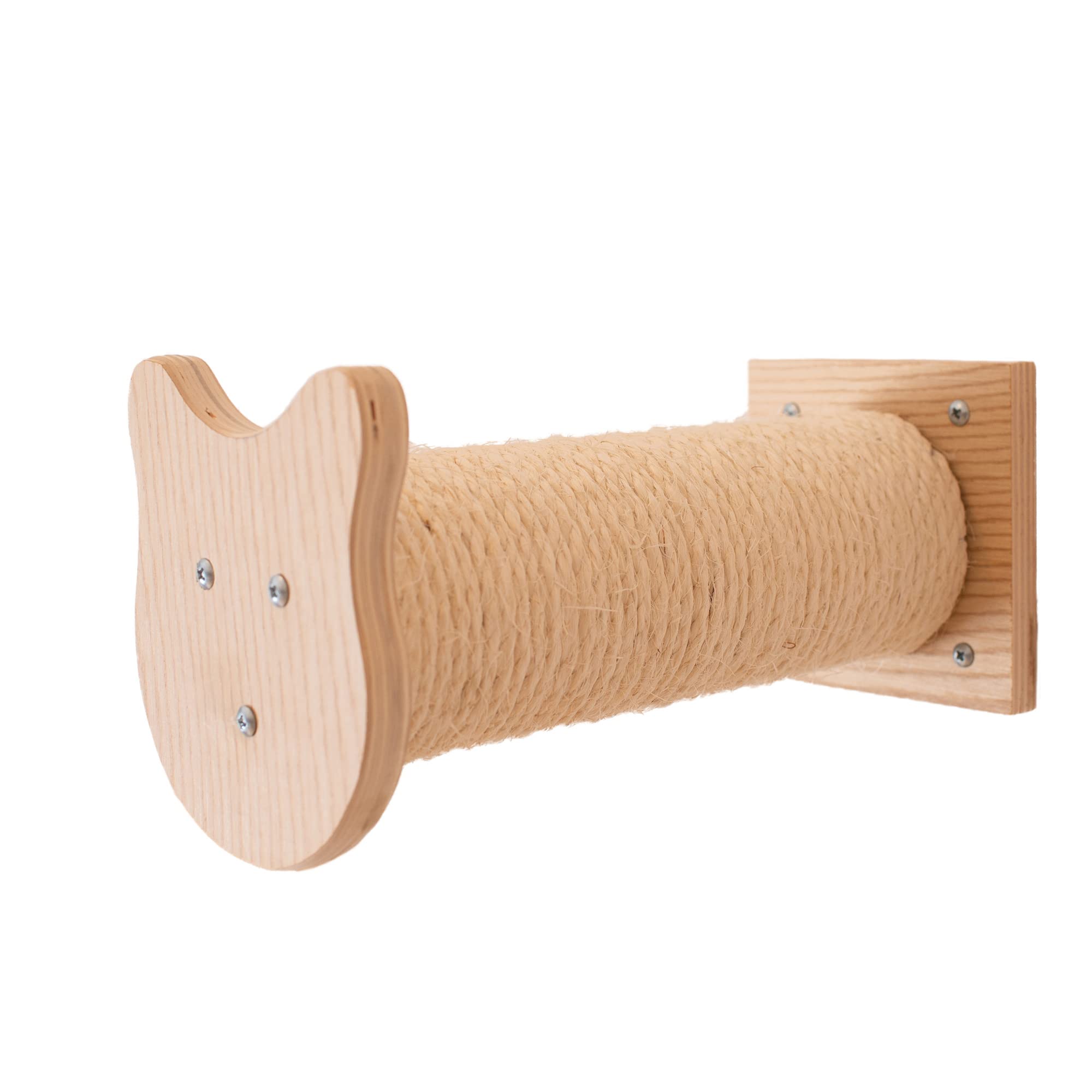 Armarkat Cat Wall Scratch Series: Tree W1907A With Condo, Perch, And Stepup, Natural Beige Medium