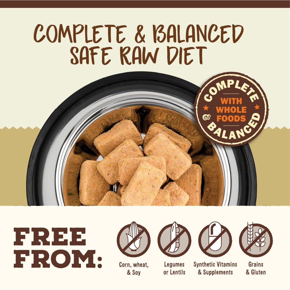 Primal Freeze Dried Raw Cat Food Nuggets Venison, Complete & Balanced Meal or Topper, Premium, Healthy, Grain Free, High Protein