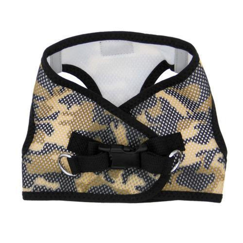 Doggie Design American River Dog Harness Camouflage Collection - Brown Camo S