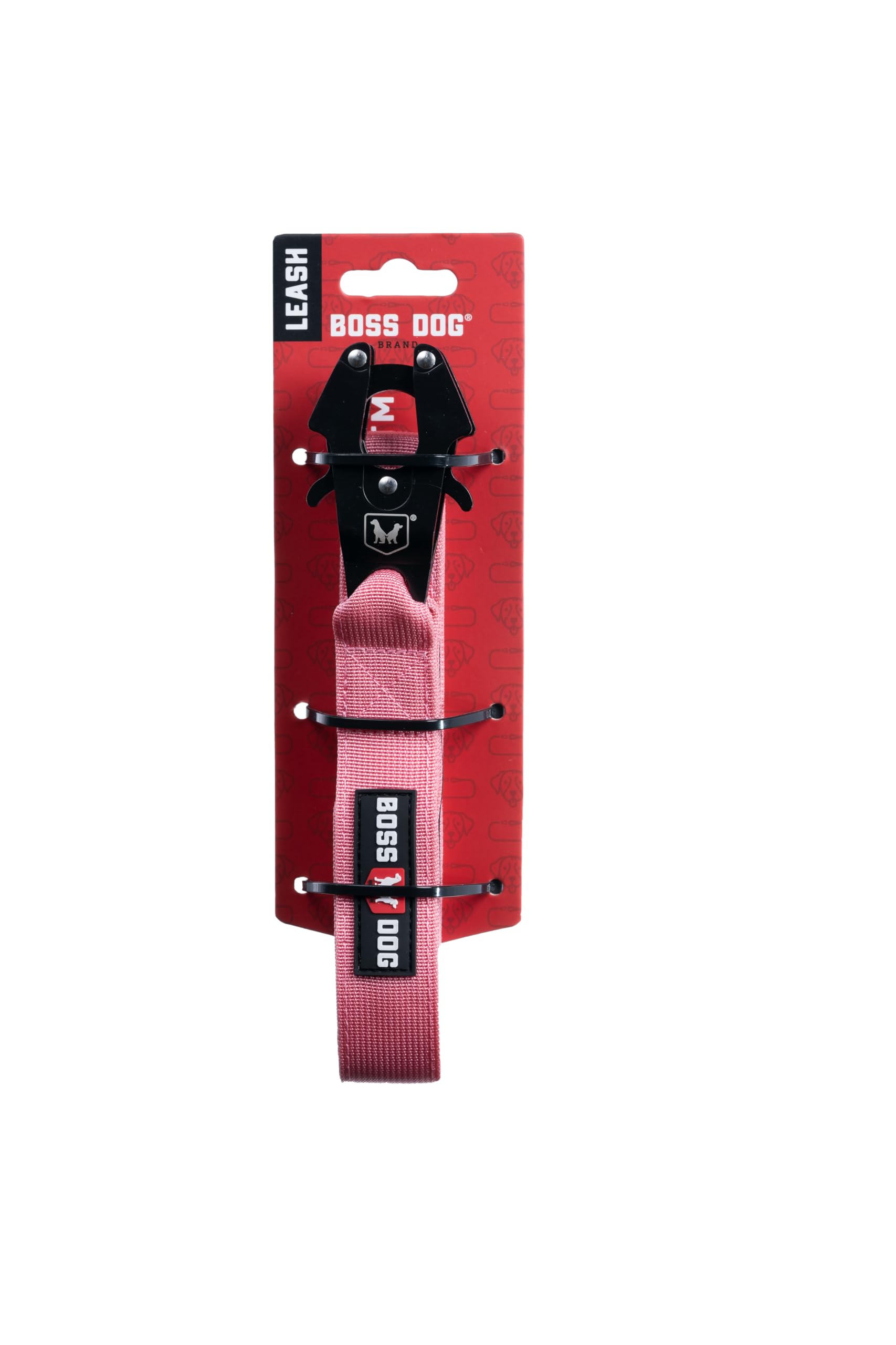 Boss Dog Tactical Leash, Pink, 6 Ft