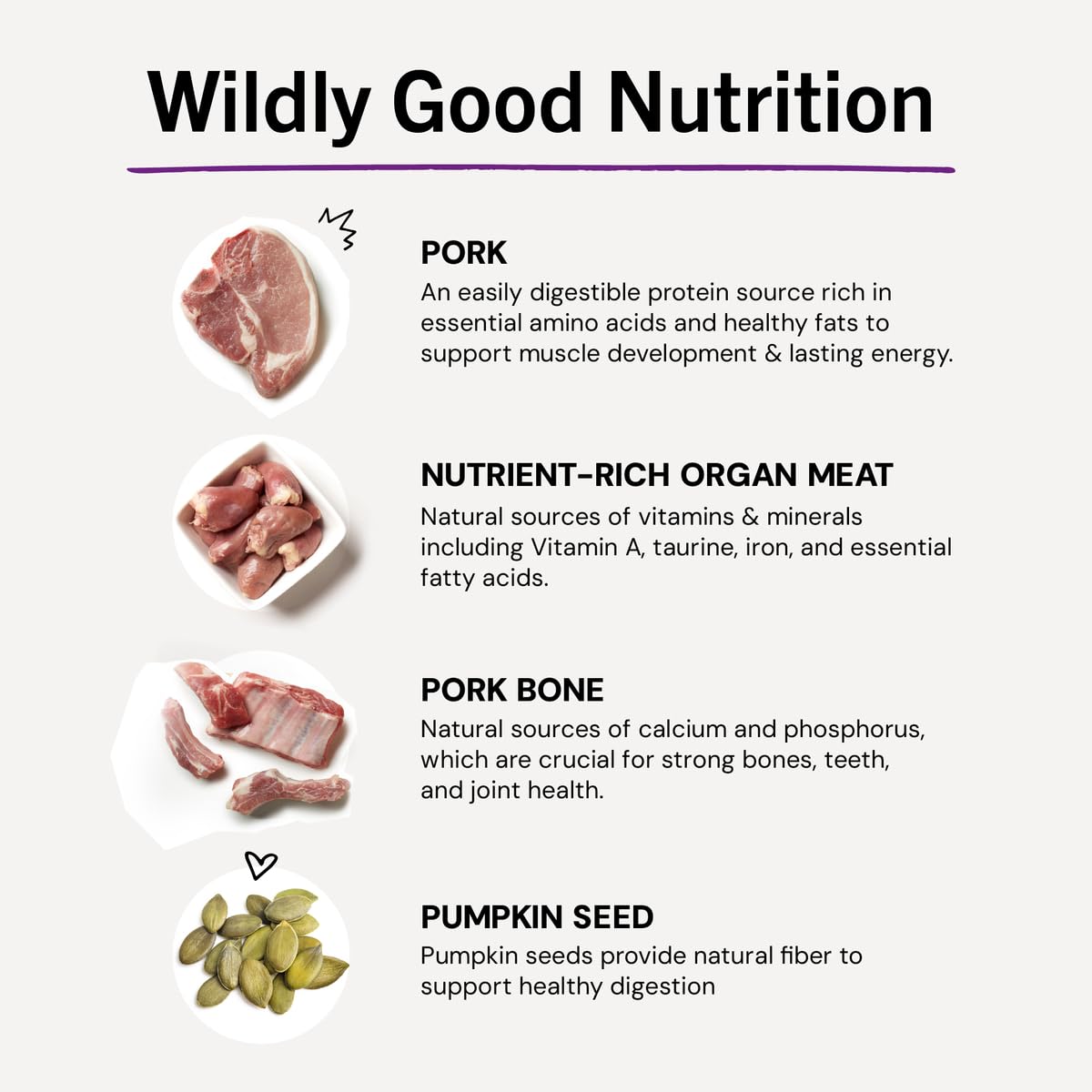 Stella & Chewys Freeze-Dried Raw Cat Dinner Morsels - Premium Pork Recipe with 98% Responsibly-Sourced Meat & Organs - Natural
