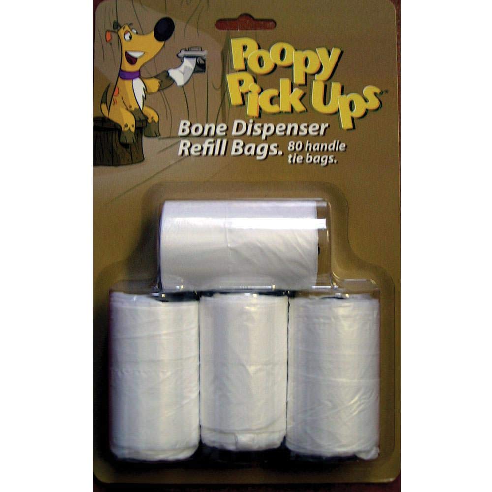Poopy Pickup Bone Dispenser Refill Bags