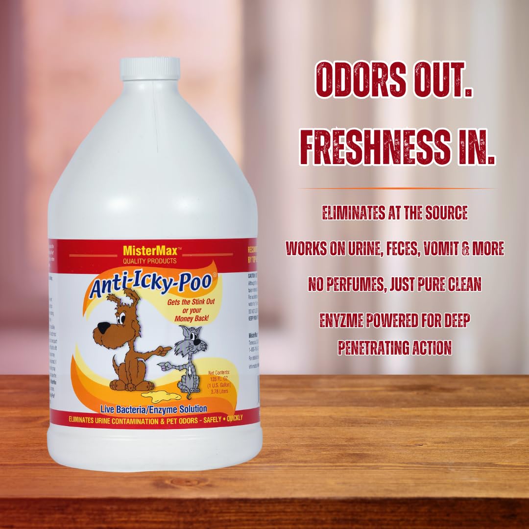 Mister Max Anti Icky Poo! Buy 4 Gallons