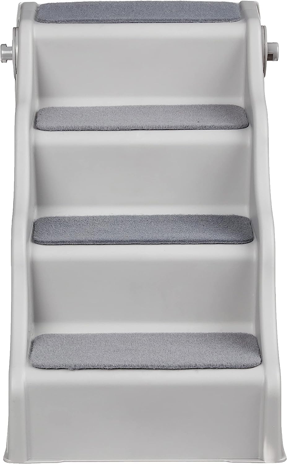Amazon Basics Foldable Non-Slip Steps For Dogs And Cats, Grey, 23.90'' X 16.10'' X 19.76''