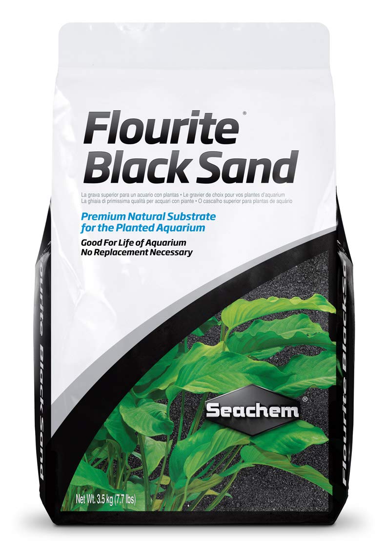 Seachem Fluorite Black Sand Substrate, 7.7Lb