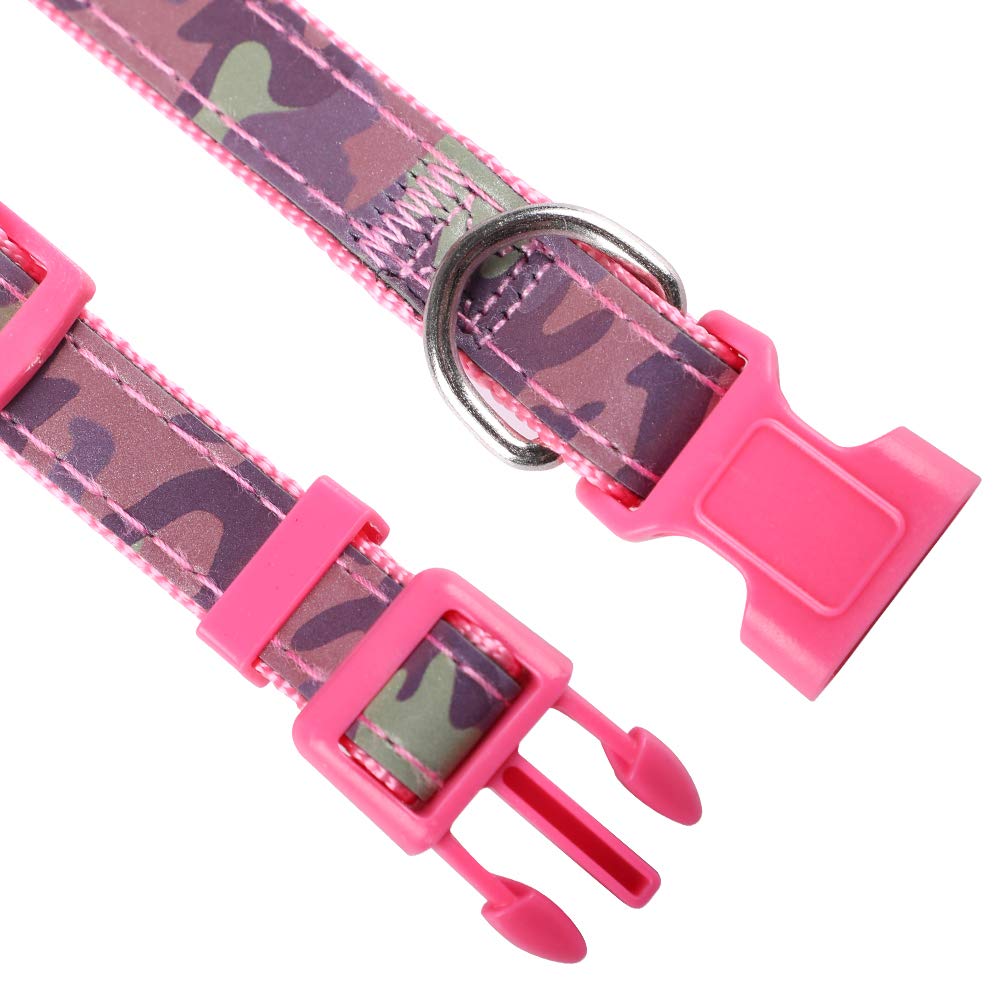CBBPET Breathable Dog Collar,Cute Dog Collar,Adjustable Nylon Outdoor Adventure Pet Collar, Lightweight,2 Sizes