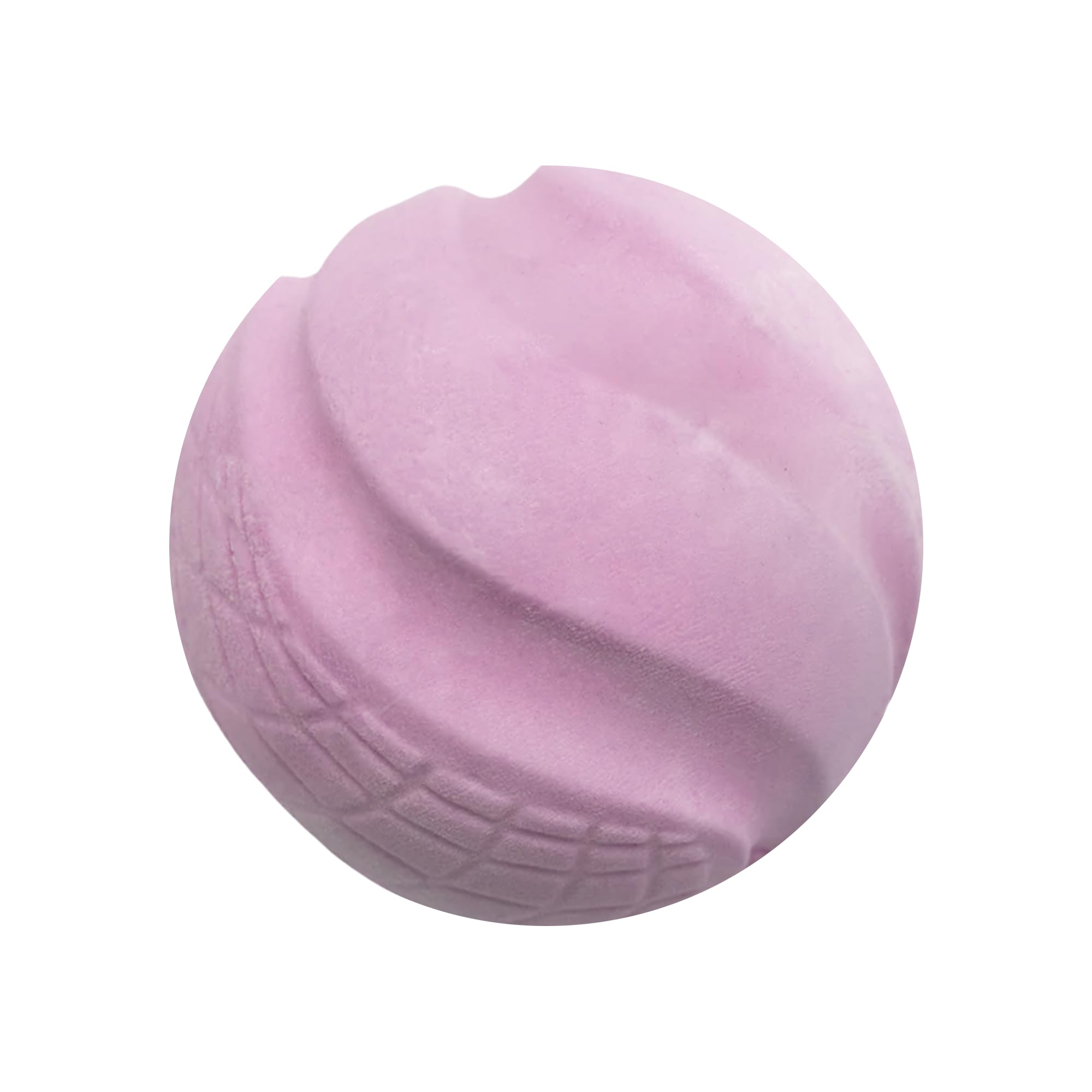 Snugarooz Sky Bounce Ball For Puppies – Pink - 3 Inch Durable Rubber Ball - Ideal For Fetch And Playtime - Aids Dental Health - Eco Friendly