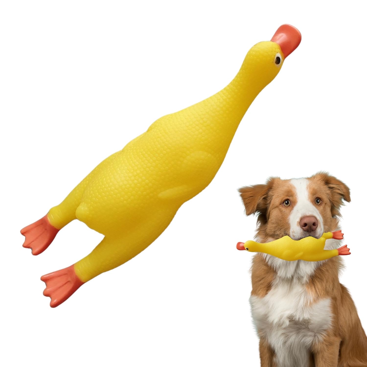 Western Era Squeaky Duck Toy Promises Endless Entertainment For Your Pet, Making Playtime Both Fun And Festive. This Lively Pet 
