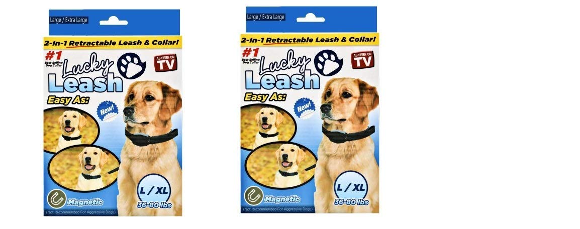 As Seen On Tv Lucky Leash Collar-Large/X-Large