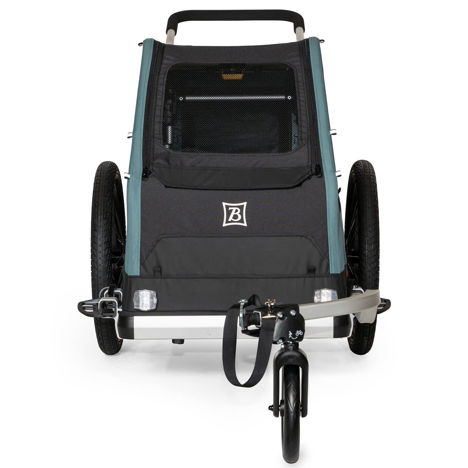 Burley Design Bark Ranger Pet Bike Trailer, Blue Spruce, Standard