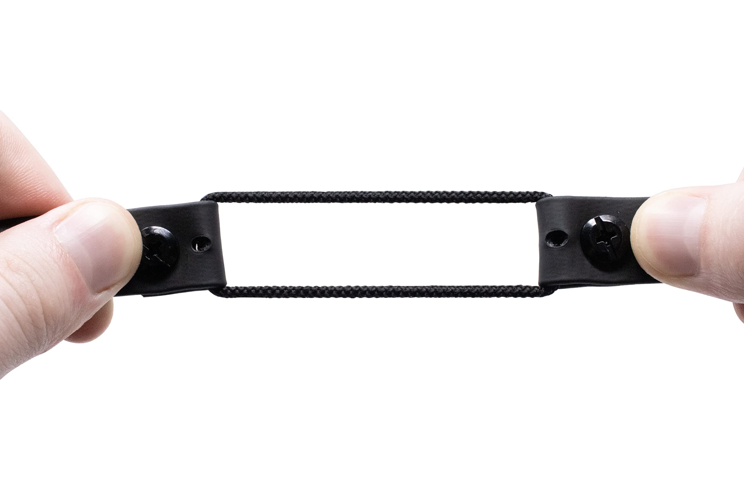 Educator Extra Small Dog Mini Double Bungee Dog Collar, Biothane, Waterproof, Odorproof, Metal Buckle And D Ring With Two Comfort Loops, Adjustable For Custom Fit, 3/4-Inch, Black