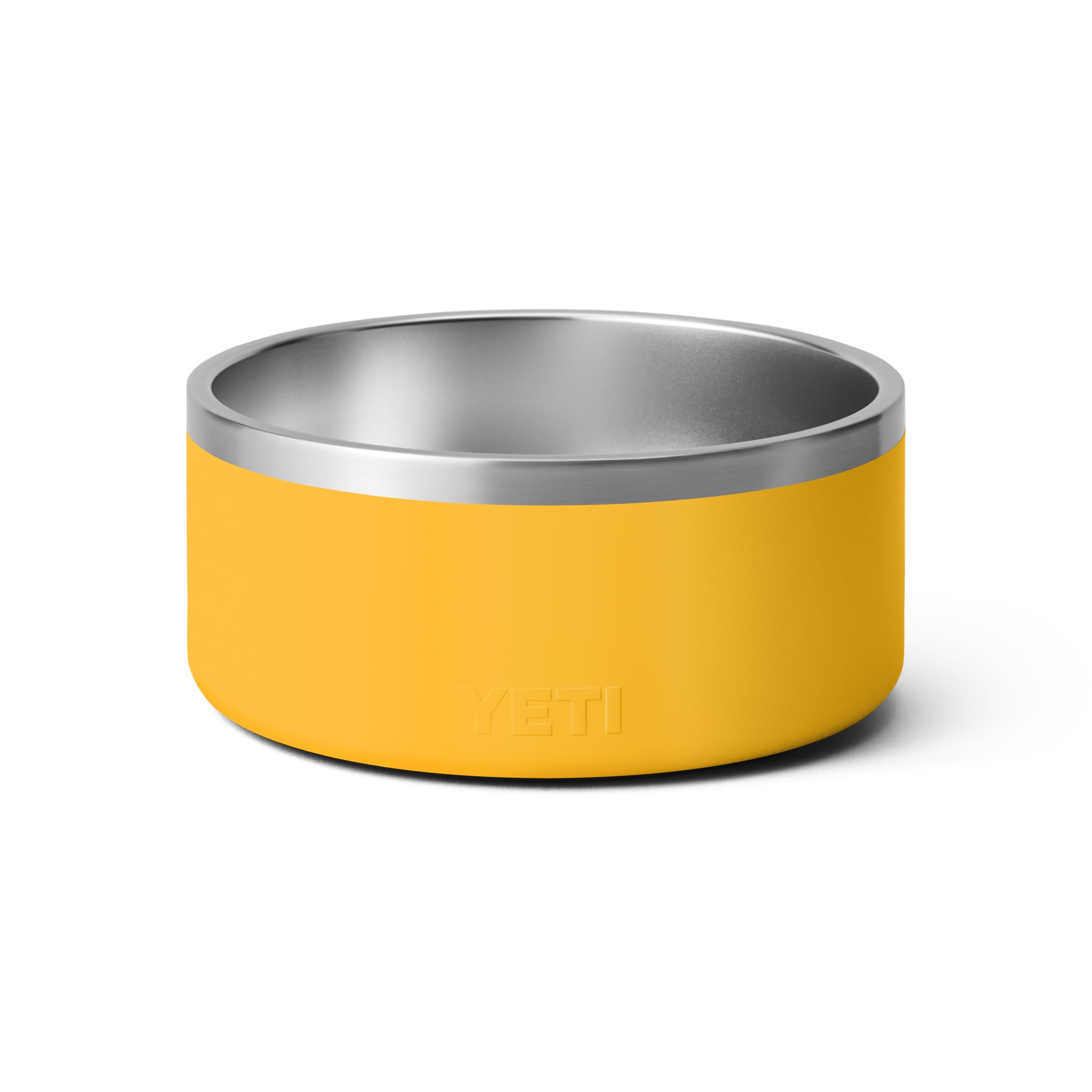 YETI Boomer 8, Stainless Steel, Non-Slip Dog Bowl, Holds 64 Ounces, Alpine Yellow