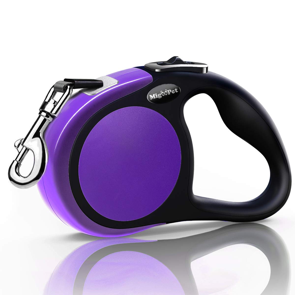 Heavy Duty Retractable Dog Leash-16ft Strong & Durable Walking Leash for S to L Dogs up to 45/115 lbs, Upgraded Lock System, Non