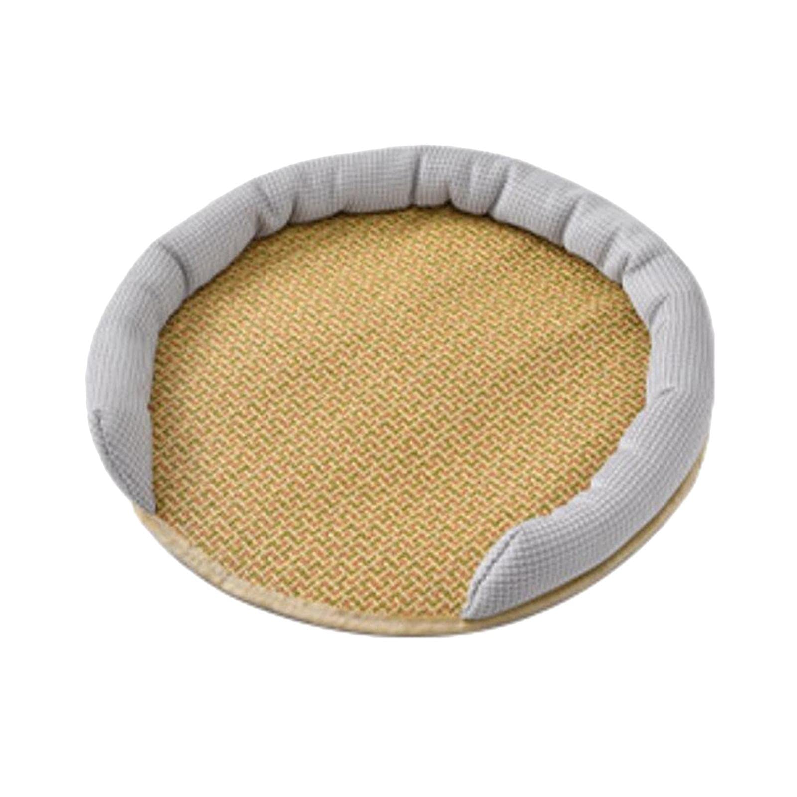 MERISHOPP Rattan Pet Cooling Mat Nonslip Kennel Puppy Pad Summer Mattress for Cats Dog 30cm Dogs | Cats | Puppy | pet | Rabbit |
