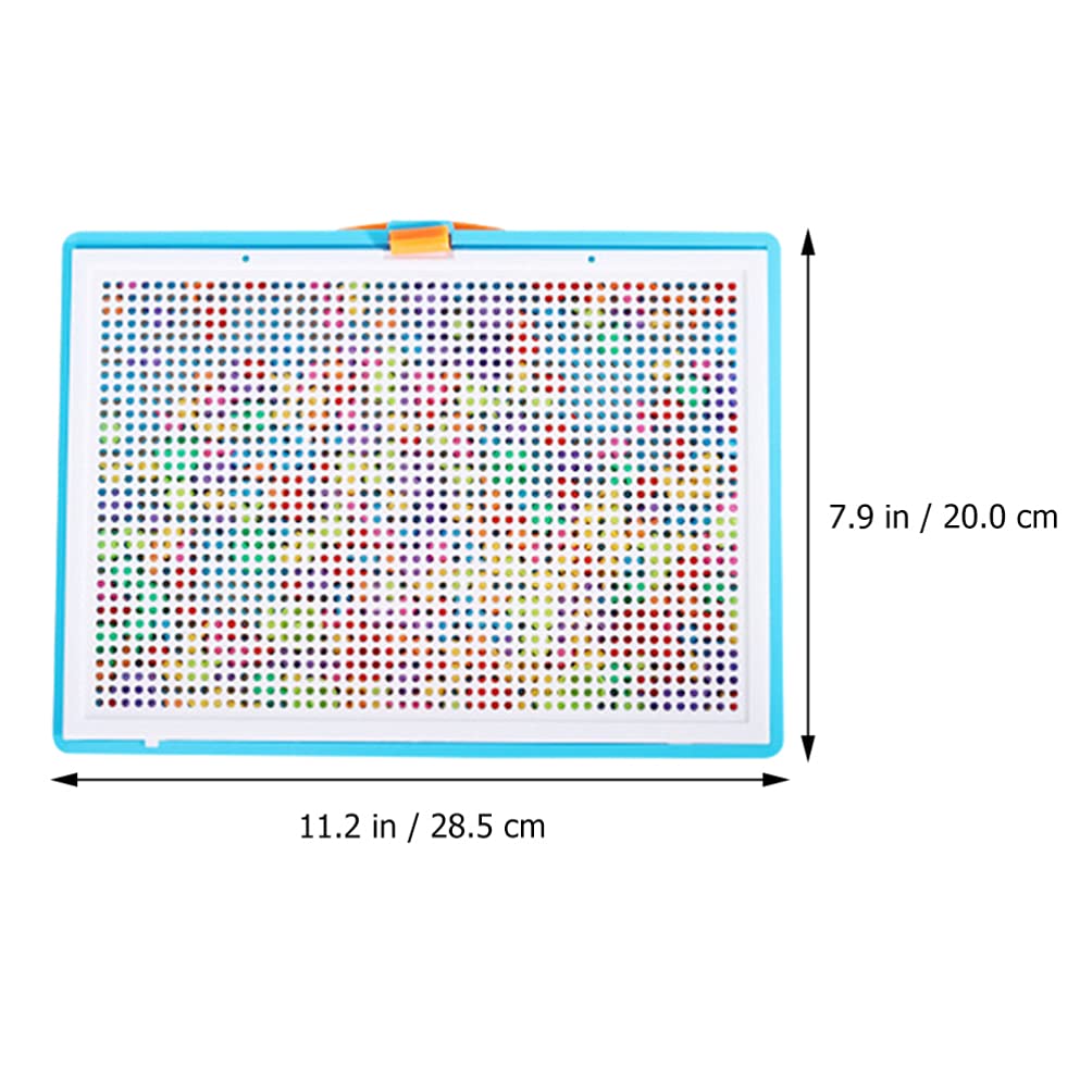 balacoo Parrot Educational Toy Mosaic Pegboard Puzzles Bird foraing Toys Early Learning Puzzle Toy Parrot chew Toys Bird Toy Woo