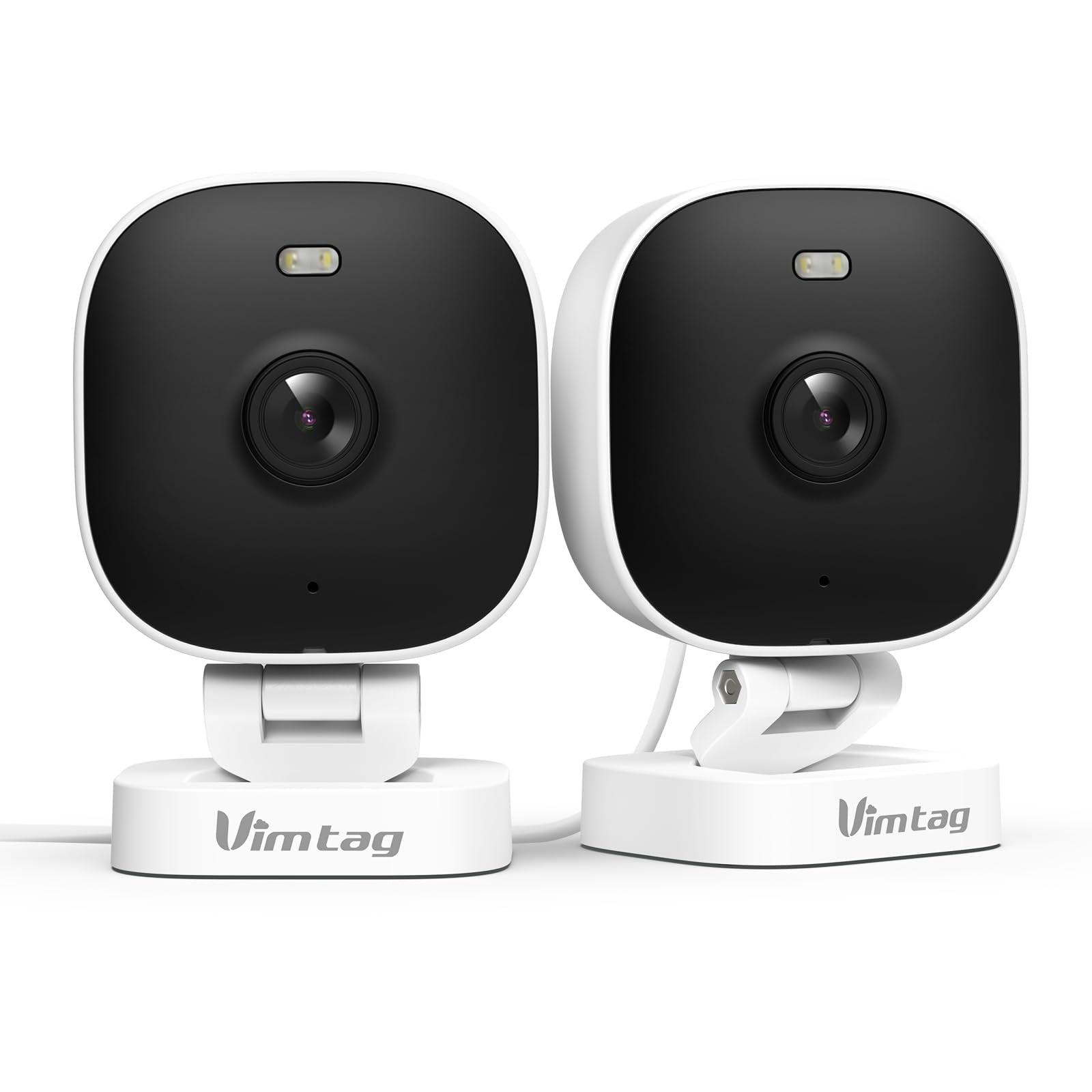 Vimtag Upgrade 2.5K Security Camera Indoor Outdoor, 2.4G& 5G Color Night Vision Cameras For Home Security Baby Pet Dog Cat With 