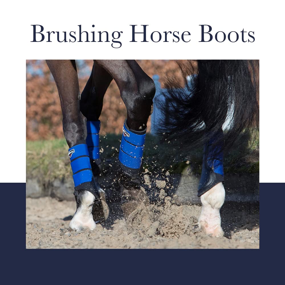 Lemieux Grafter Brushing Horse Boots - Protective Gear And Training Equipment - Equine Boots, Wraps & Accessories (Brown/Large)