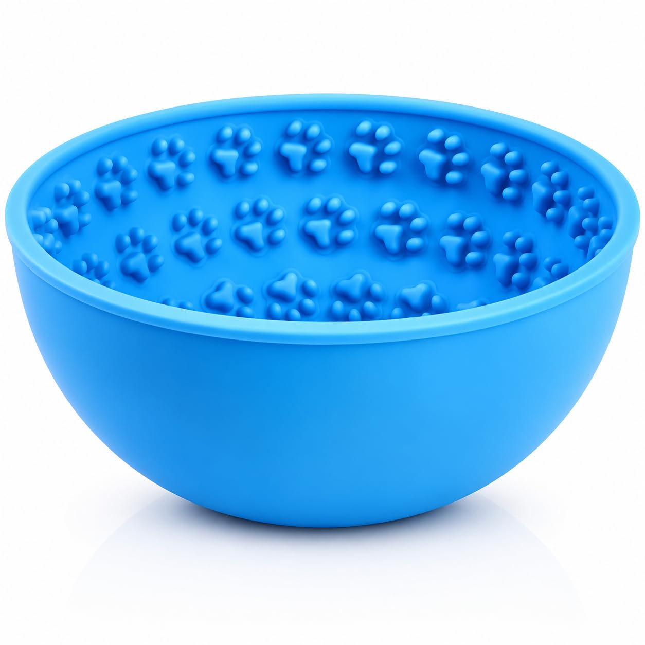 Petvogue Silicone Dog Lick Bowl | Slow Feeder Puzzle Bowl For Dogs | AntiChoking & Anxiety Relief | Stable & Wobble Design | Fo