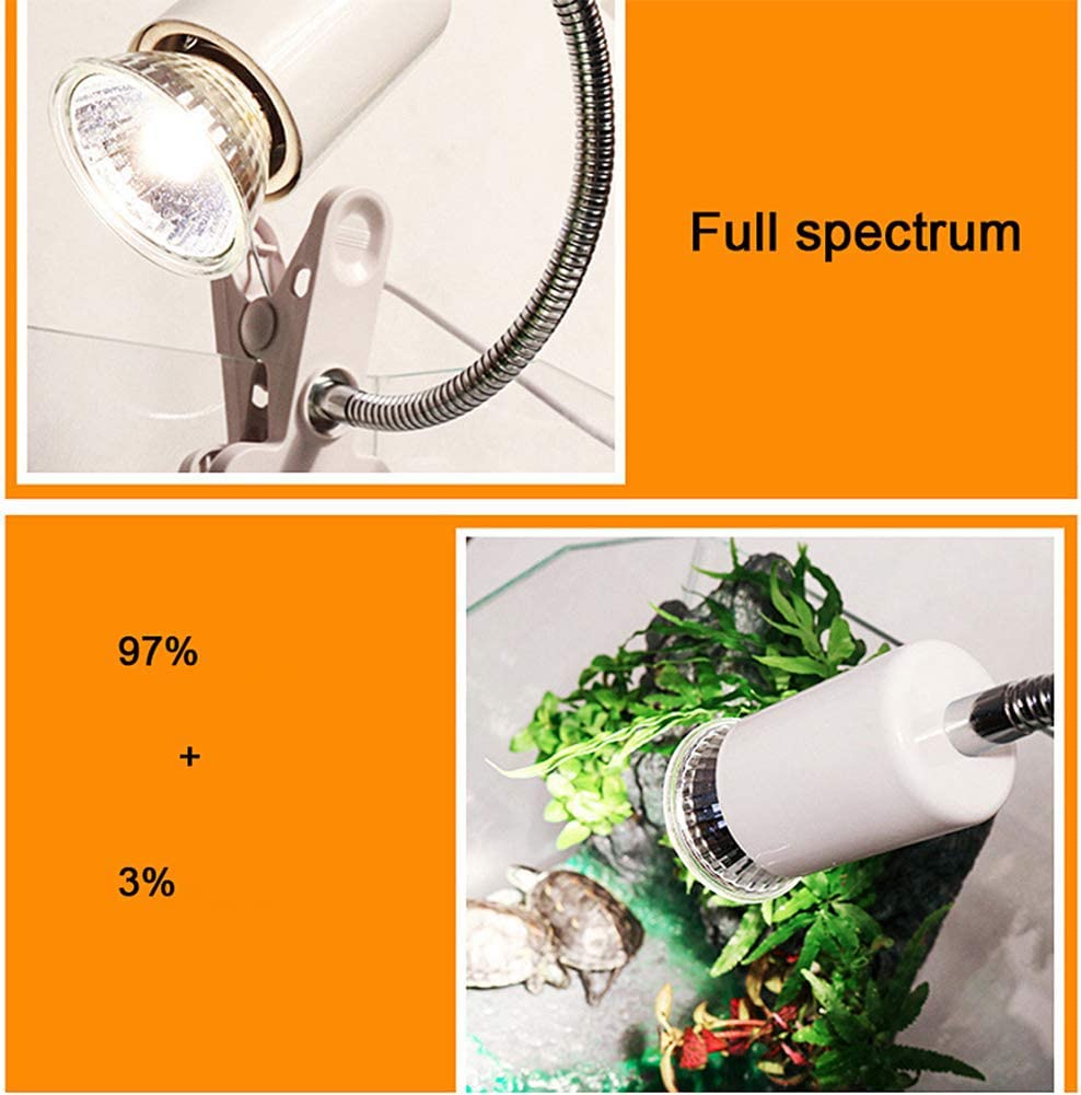4-Pack Uva Uvb Reptile Heat Lamp Bulb, E26/E27 75 Watt Reptile Heat Bulb Full Spectrum Sun Light Lamp For Bearde Dragon, Turtle, Lizard, Gecko & More