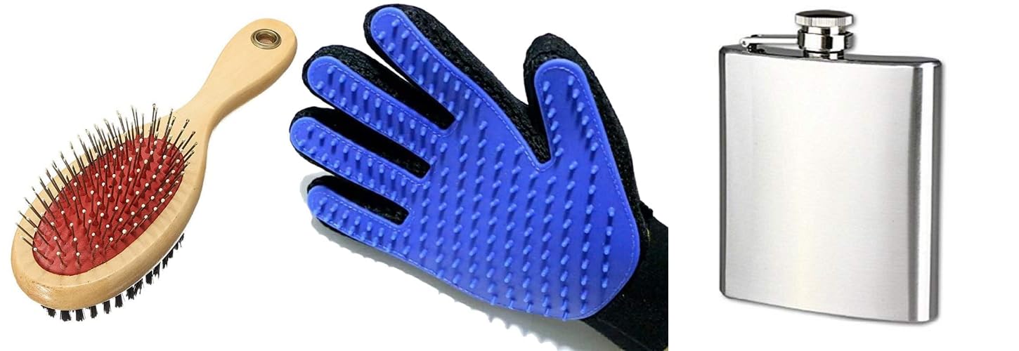 Penta Paws Comb Pack 2 In 1 Pet Grooming Accessories, Massaging And Deshedding For Dogs & Cats And Stainless Steel Super Quality