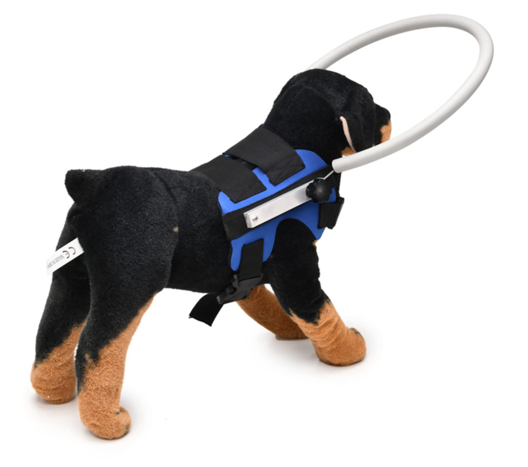 Ring Harness For Dog, Adjustable Dog Ring, Bumper Guards For Dogs Blue Small