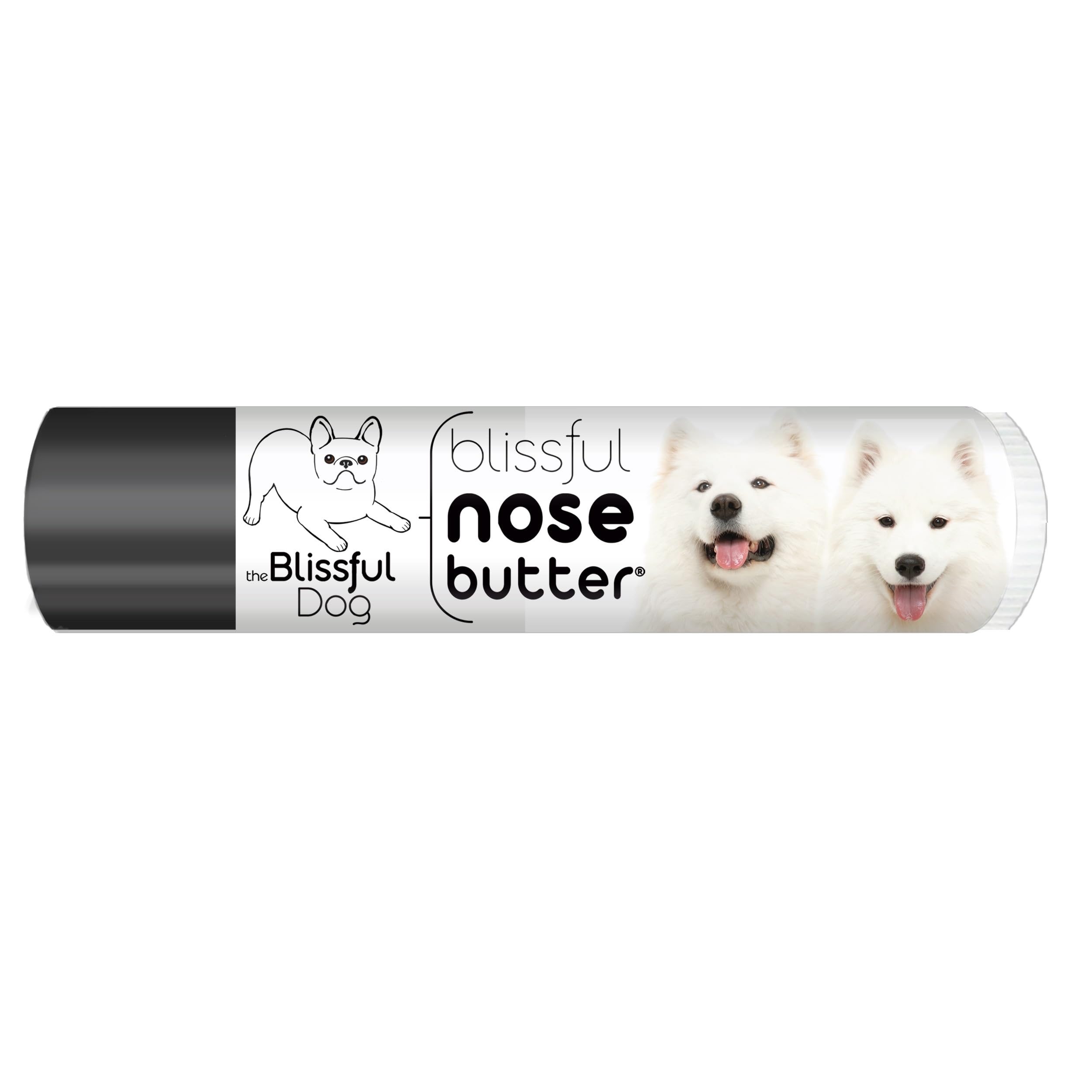 The Blissful Dog Samoyed Unscented Nose Butter - Dog Nose Butter, 0.15 Ounce