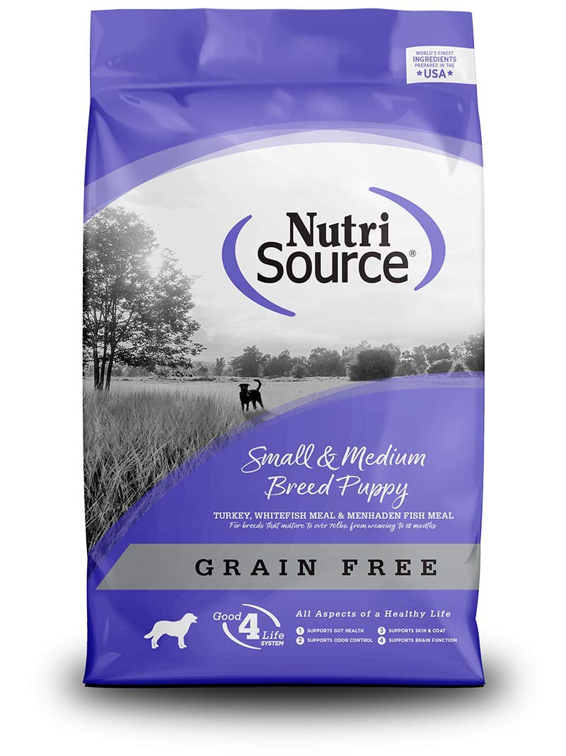 Nutrisource Grain Free ( Turkey ) Small Medium Puppy 30Lb