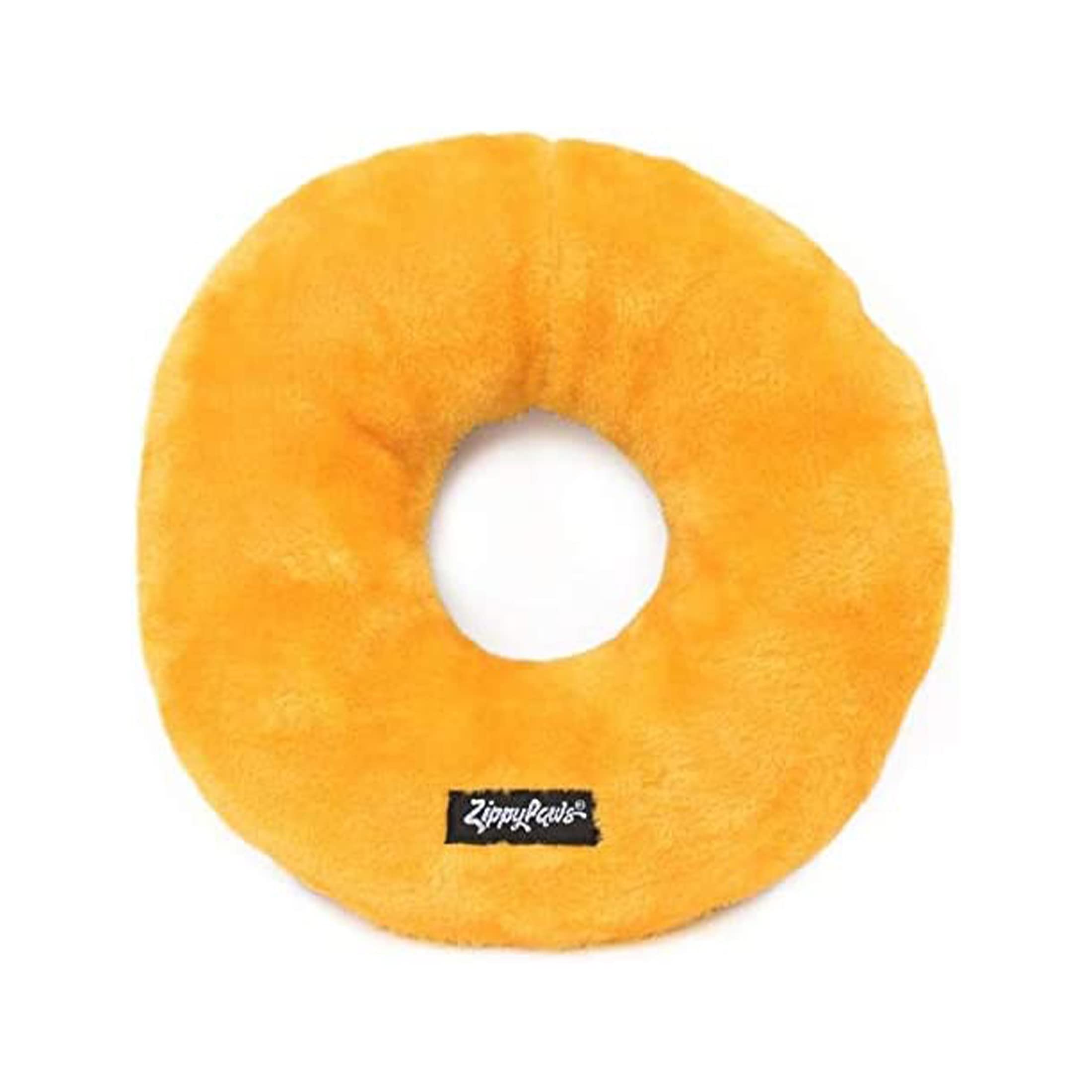 Zippypaws Jumbo Donutz Blueberry Squeak Toy