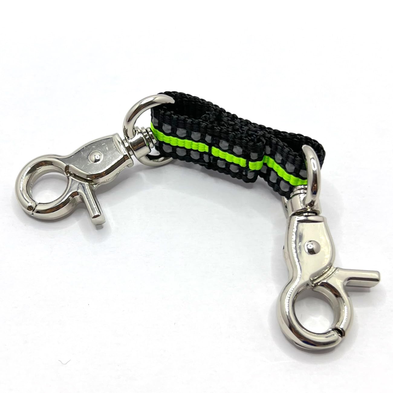 Backup Safety Clip For Small Medium Dog Collar,Prong Collar Clip For Mini Dogs,Double Ended Gentle Slip Collar Clip For Dog Harn