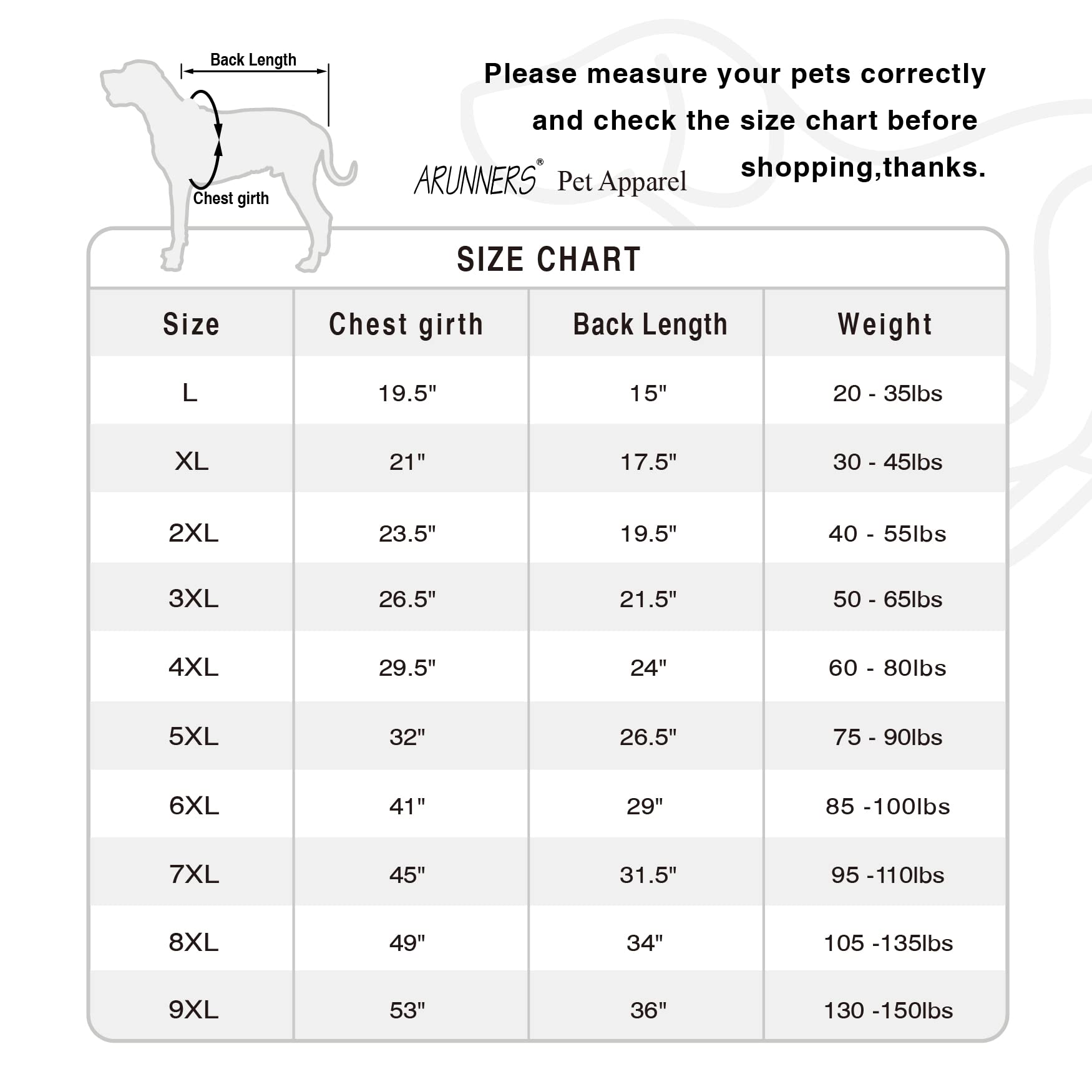 Arunners Extra Large Dog Bunny Costumes Rabbit Hoodies Clothes For Easter Day Halloween Labrador Rottweiler Great Dane, Pink, 7X