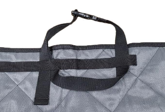 Mud River Two Barrel Seat Cover, XL, Black, Canvas, Model 18608