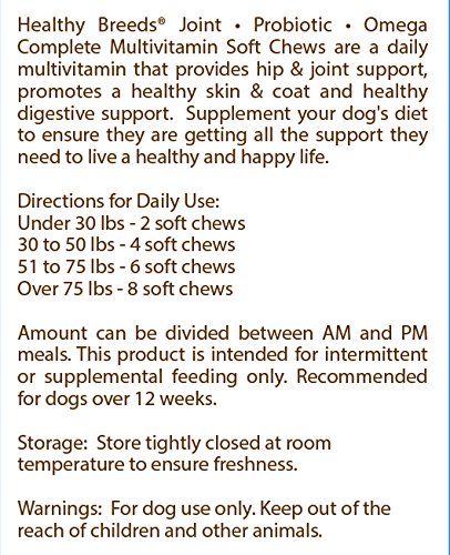 Healthy Breeds Kerry Blue Terrier All in One Multivitamin Soft Chew 60 Count