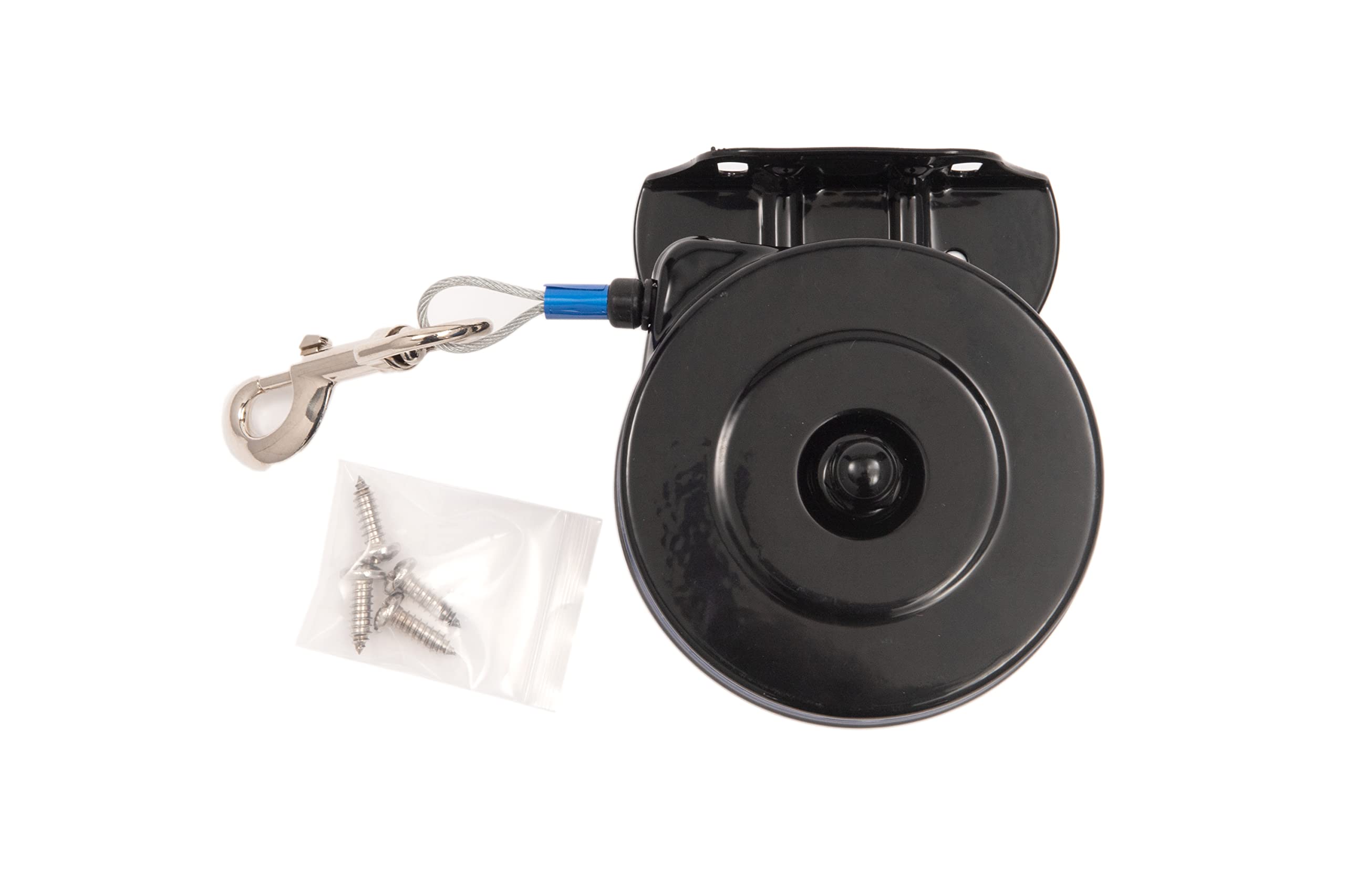 Lixit Bracket Mount And Stake Retractable Leash Tie Outs For Dogs (Bracket Pack Of 2, Medium)