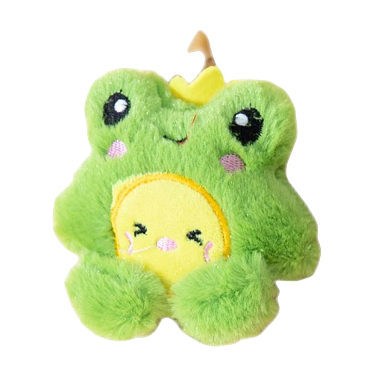 Heavenglow Soft Plush Cat Catnip Toy Kitten Small Animal Doll Pillow Promote Exercise 10X9.5Cm Frog | Cat Supplies