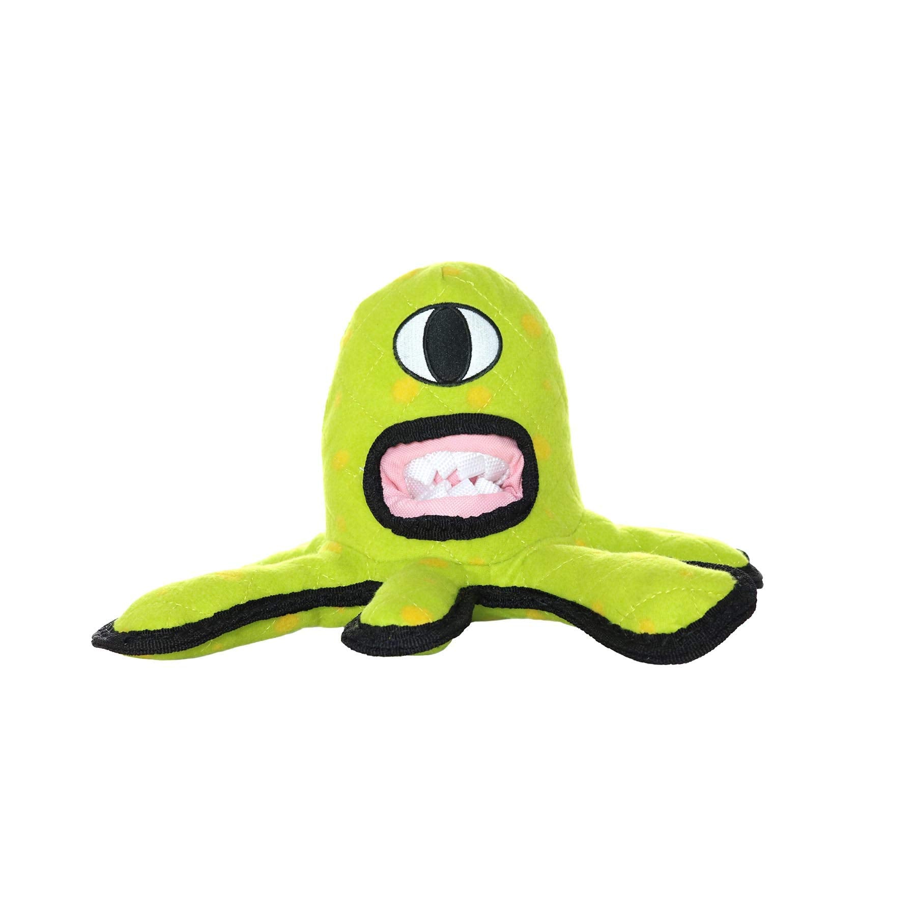 Tuffy Alien Durable Dog Toy, Green