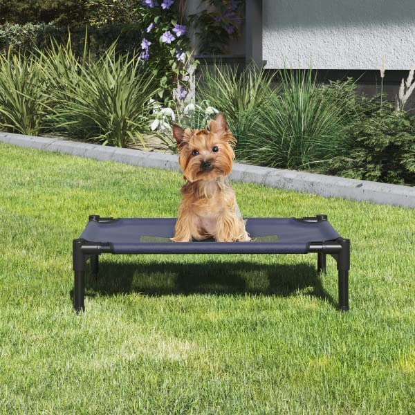 Petmaker Elevated Dog Bed Cover - 24.5X18.5-Inch Replacement Pet Bed Cover With Mesh Panel - For Indoor/Outdoor Use - Dog Cot No