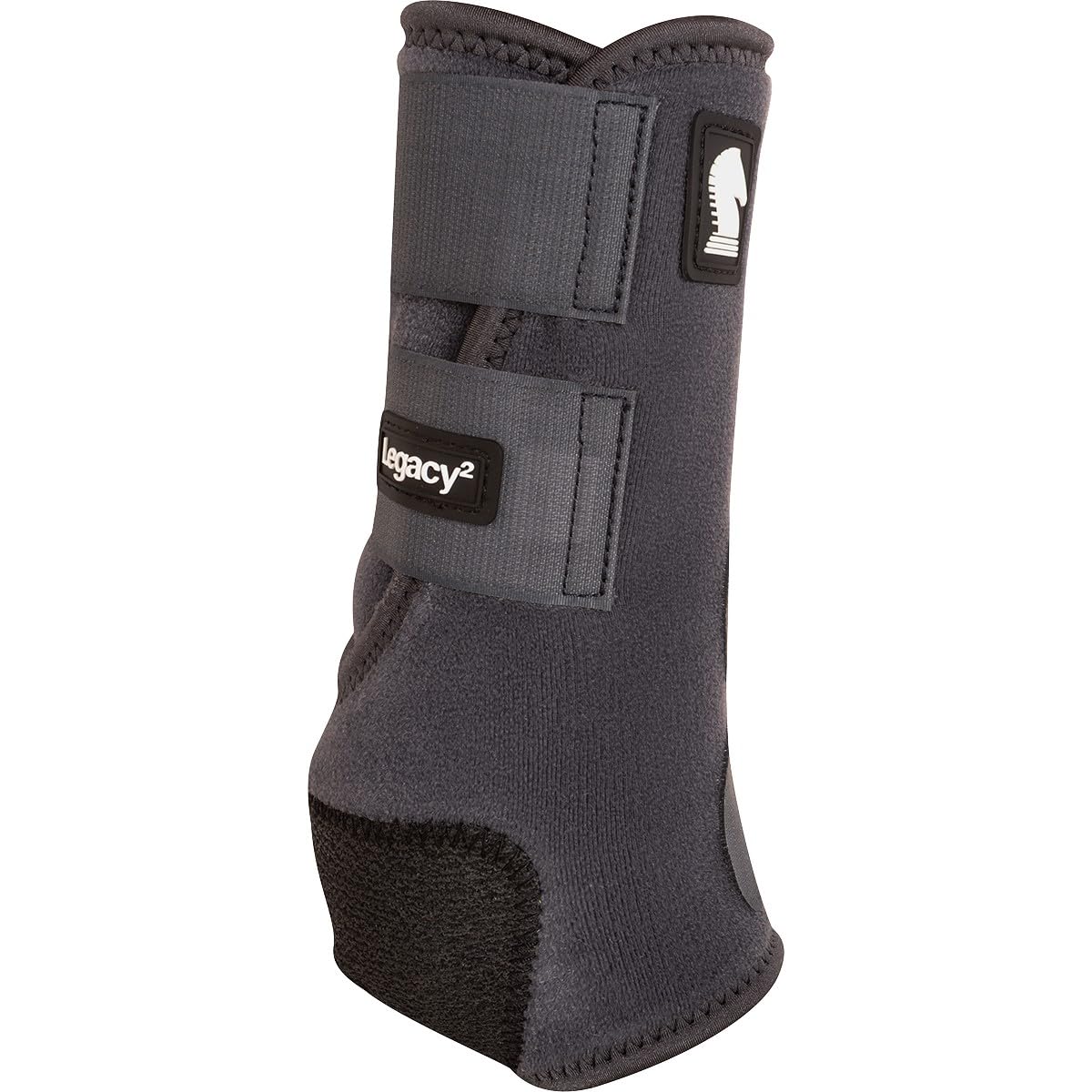 Classic Equine Legacy2 Support Boots, Front (Charcoal, Small)
