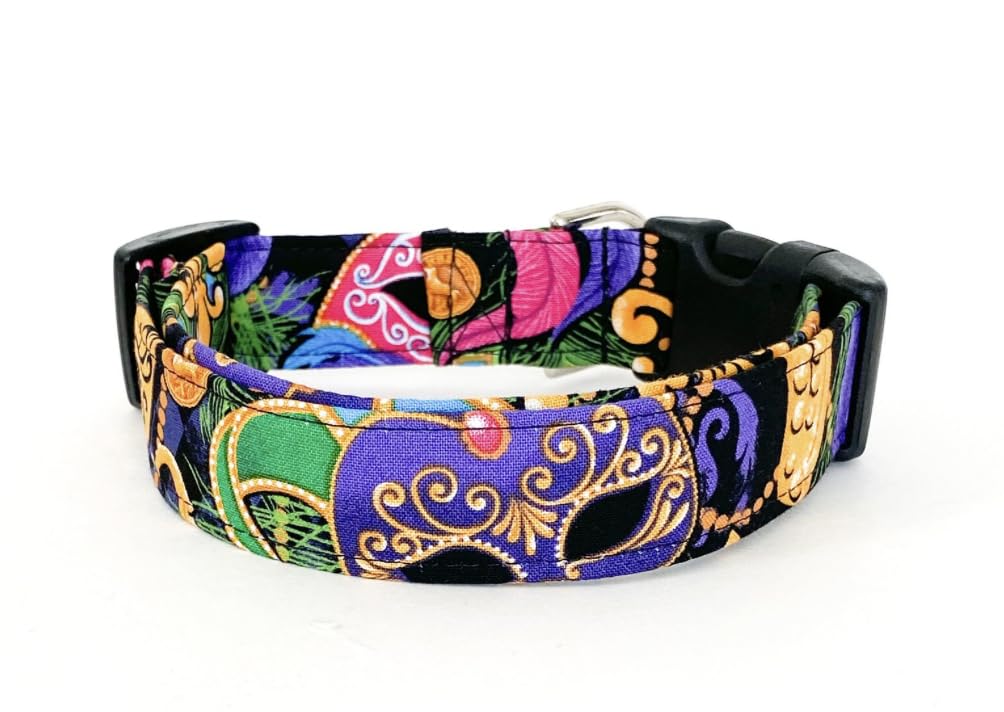 Mardi Gras Dog Collar (Large)