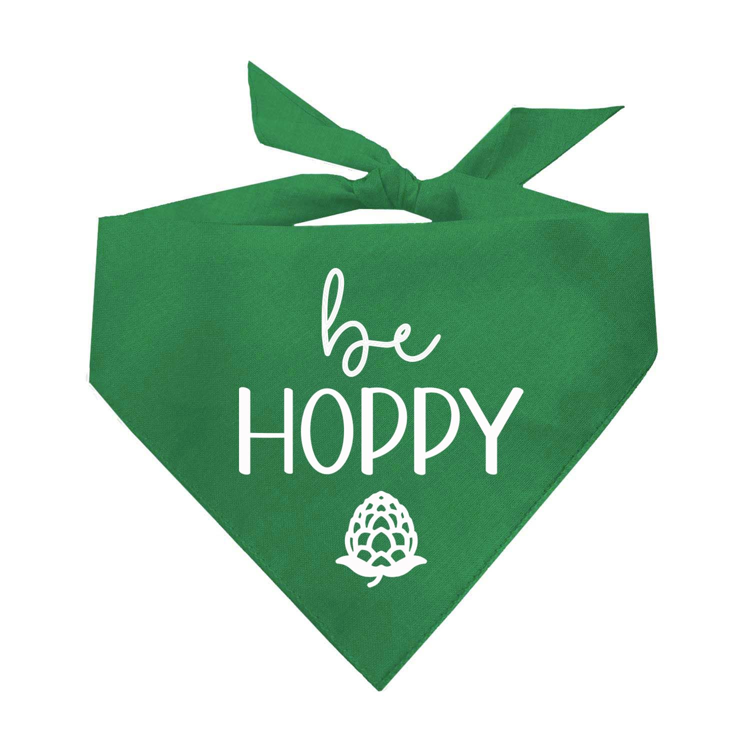 Be Hoppy Brewery Beer Lover Dog Bandana (Green, Xs 217)